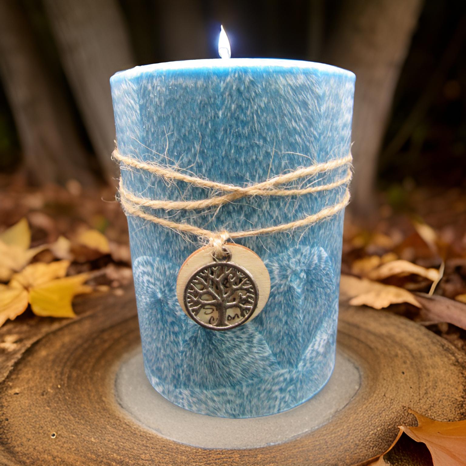 Merlin Small Pillar Candle