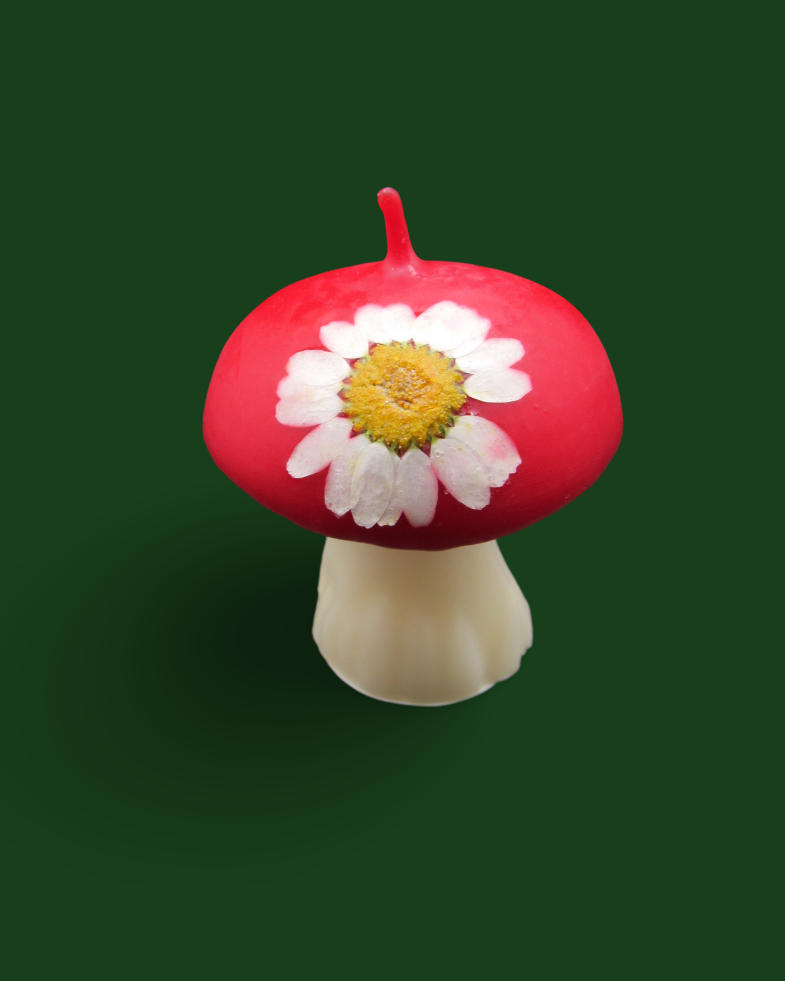 Mushroom Family Flower Candles