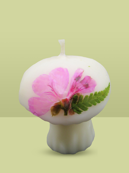 Small Sphere Flower Candle – Guinevere's Candles
