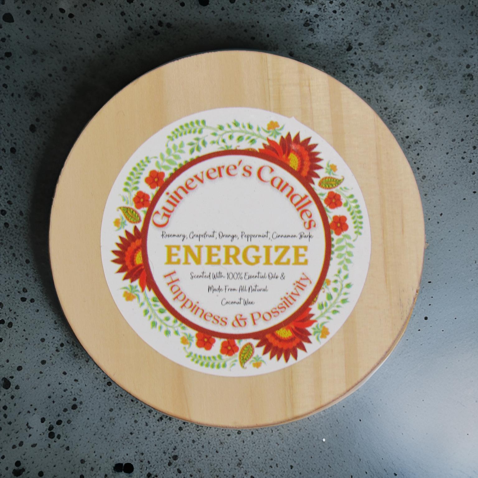 ENERGIZE--HAPPINESS & POSSITIVITY JAR CANDLE