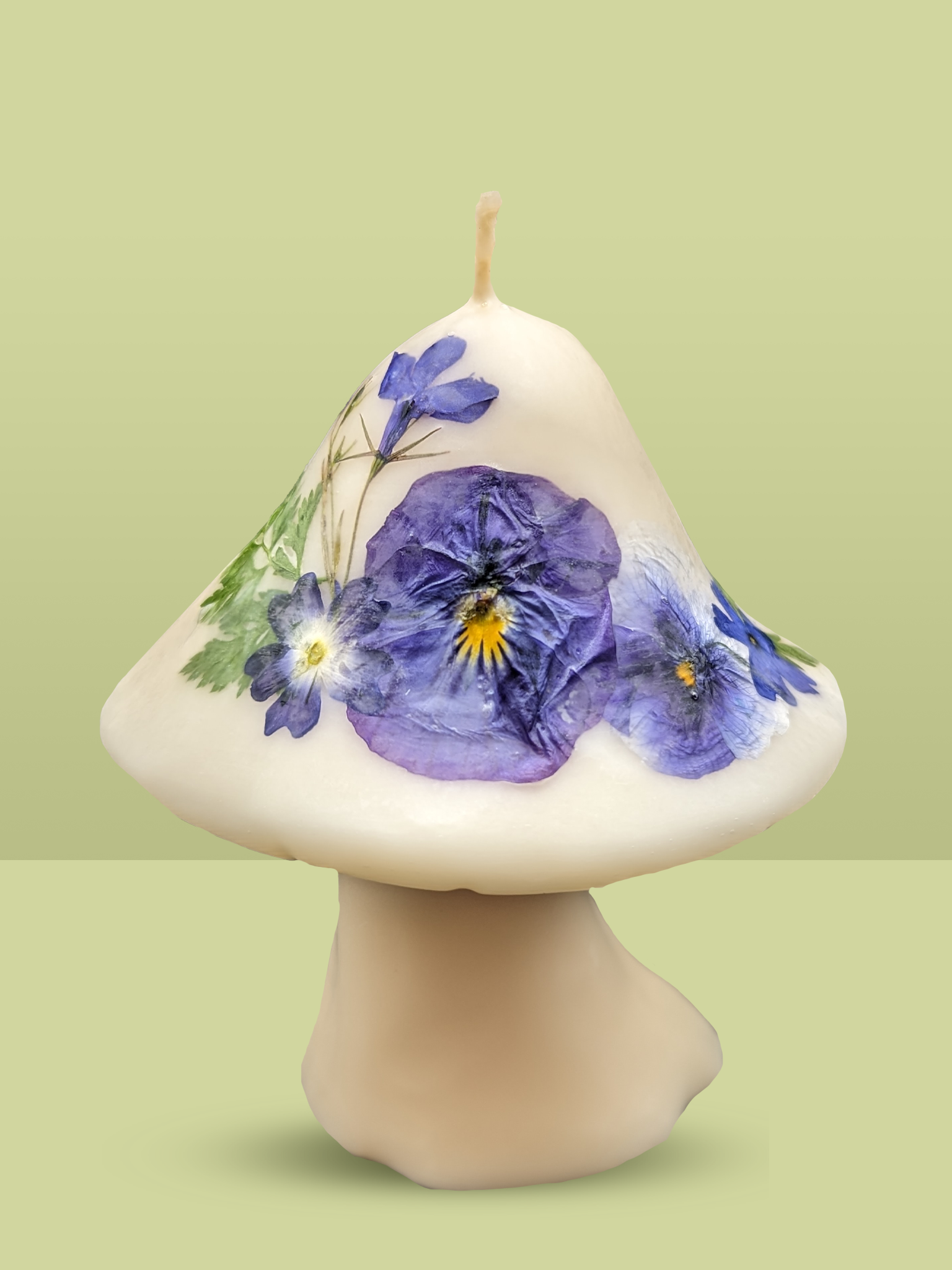 Medium Mushroom Flower Candle